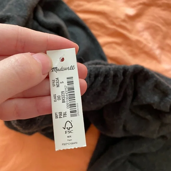 Madewell Plush Squared Neck Top - Picture 3 of 3